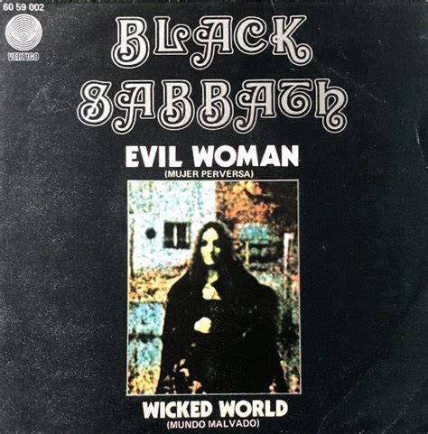 evil woman black sabbath album